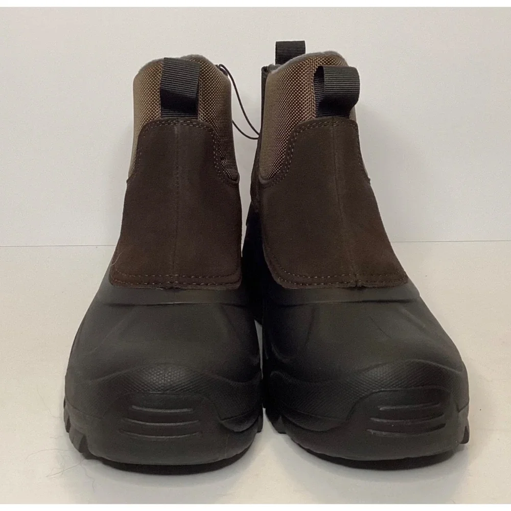Staheekum Yukon Insulated Waterproof  Snow Boot Men's Size 8 Brown NIB